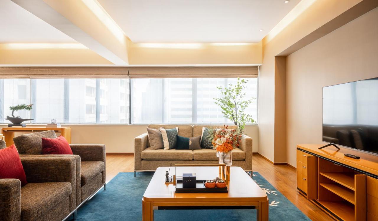 Shanghai Centre Serviced Apartment Екстер'єр фото