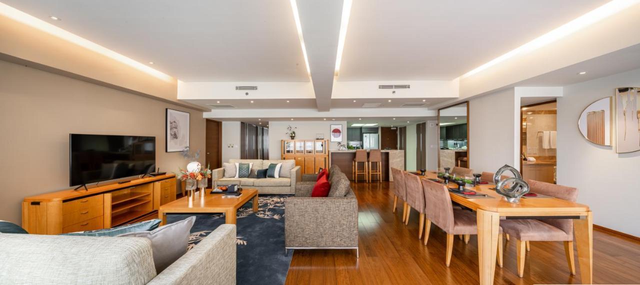 Shanghai Centre Serviced Apartment Екстер'єр фото