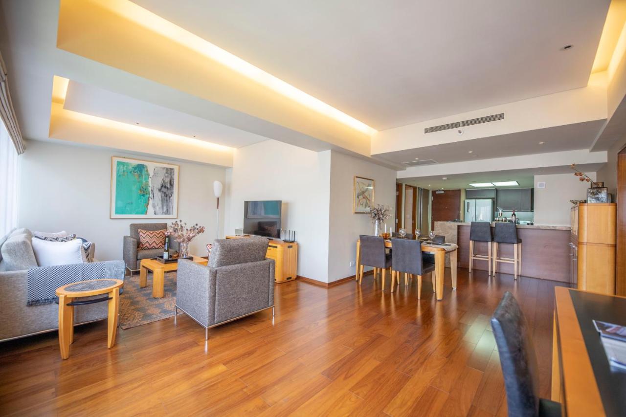 Shanghai Centre Serviced Apartment Екстер'єр фото