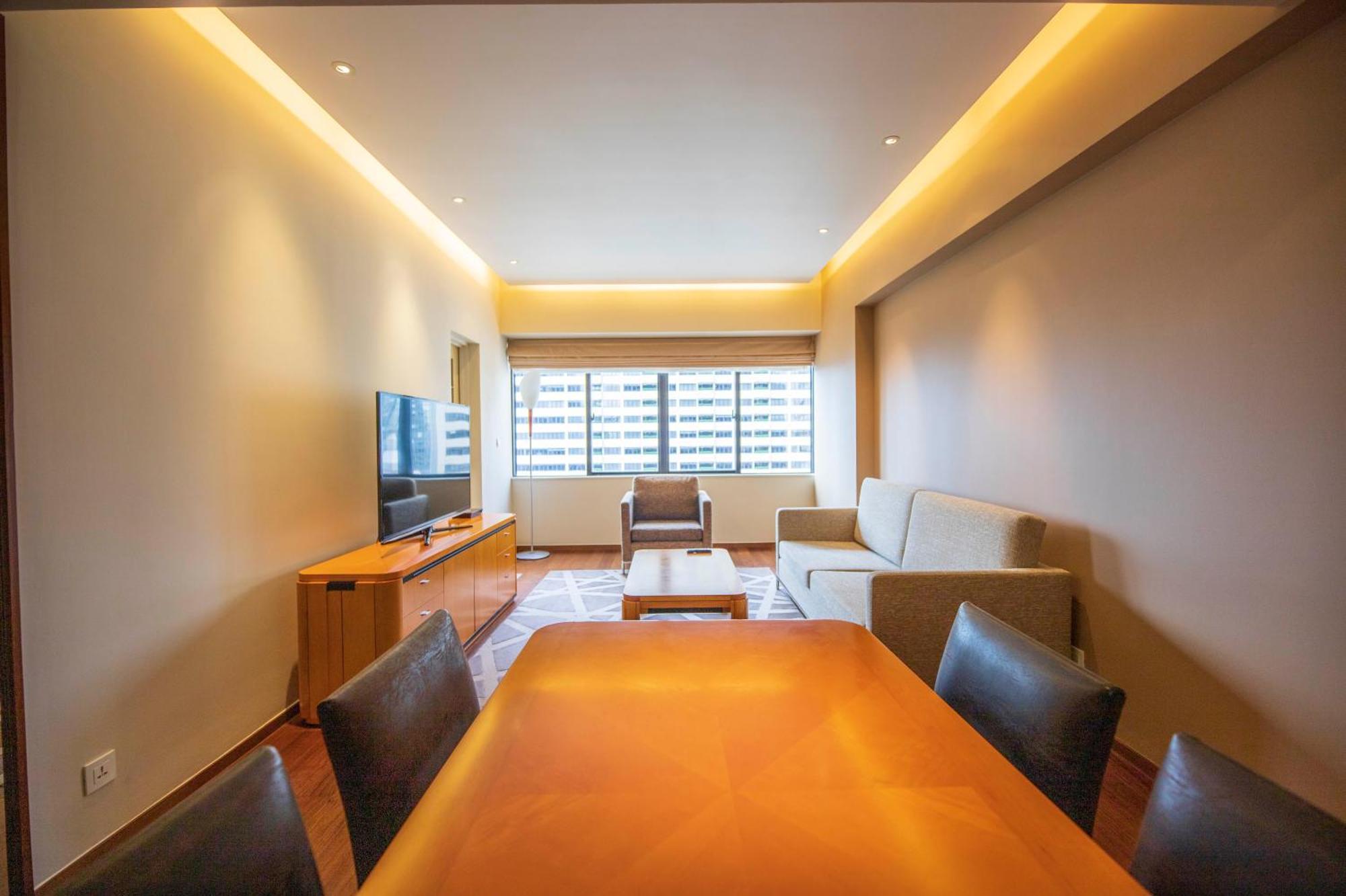 Shanghai Centre Serviced Apartment Екстер'єр фото
