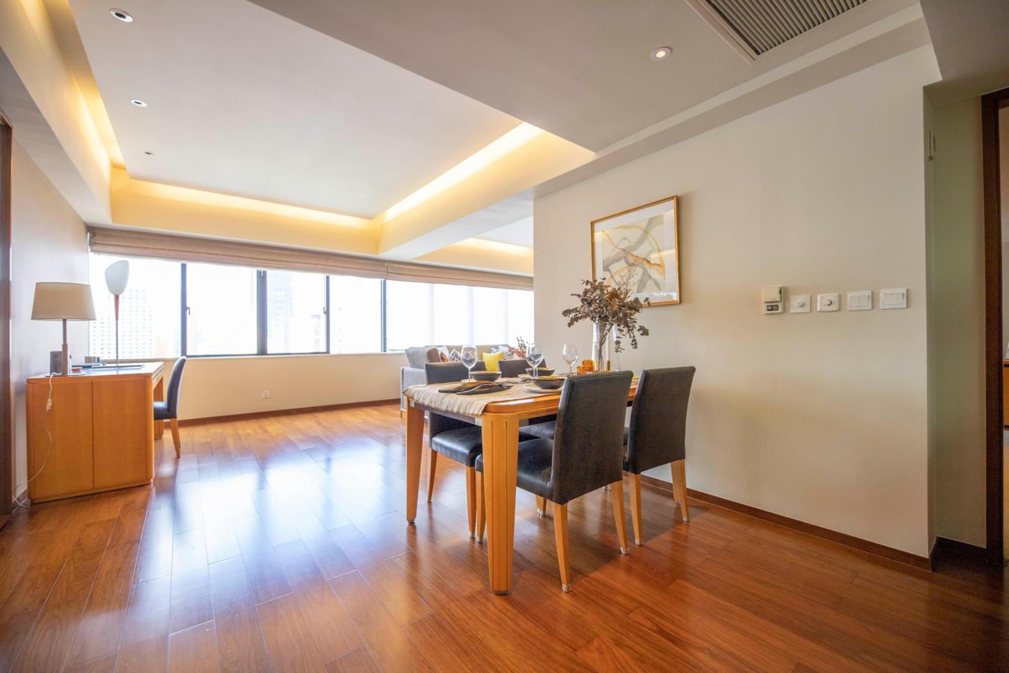 Shanghai Centre Serviced Apartment Екстер'єр фото