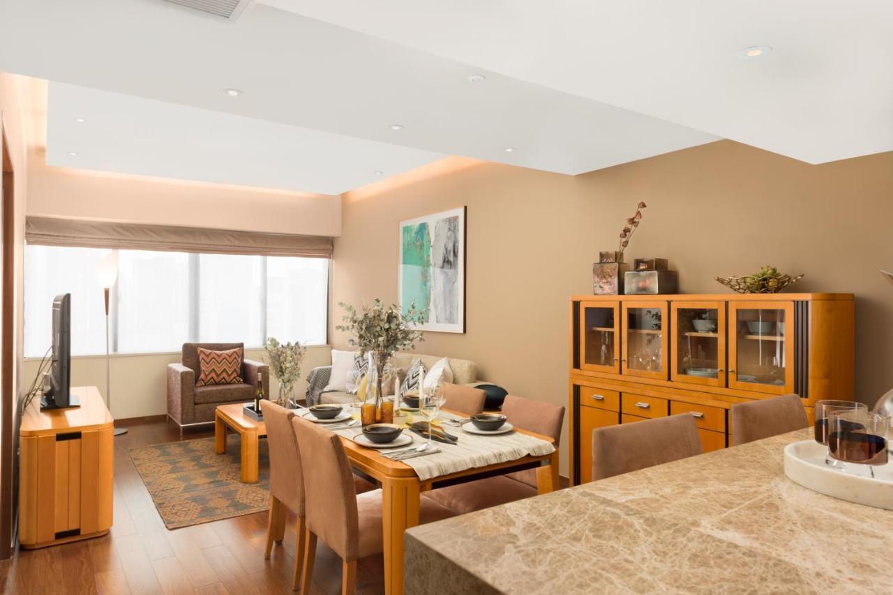 Shanghai Centre Serviced Apartment Екстер'єр фото